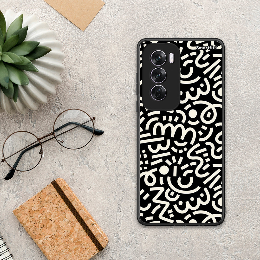 Doodle Art - Oppo Reno12 Pro θήκη