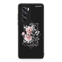 Thumbnail for 4 - Oppo Reno12 Pro Frame Flower case, cover, bumper