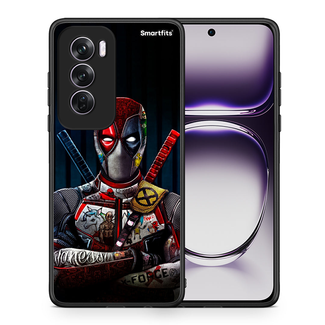 Θήκη Oppo Reno12 Pro Funny Guy από τη Smartfits με σχέδιο στο πίσω μέρος και μαύρο περίβλημα | Oppo Reno12 Pro Funny Guy case with colorful back and black bezels