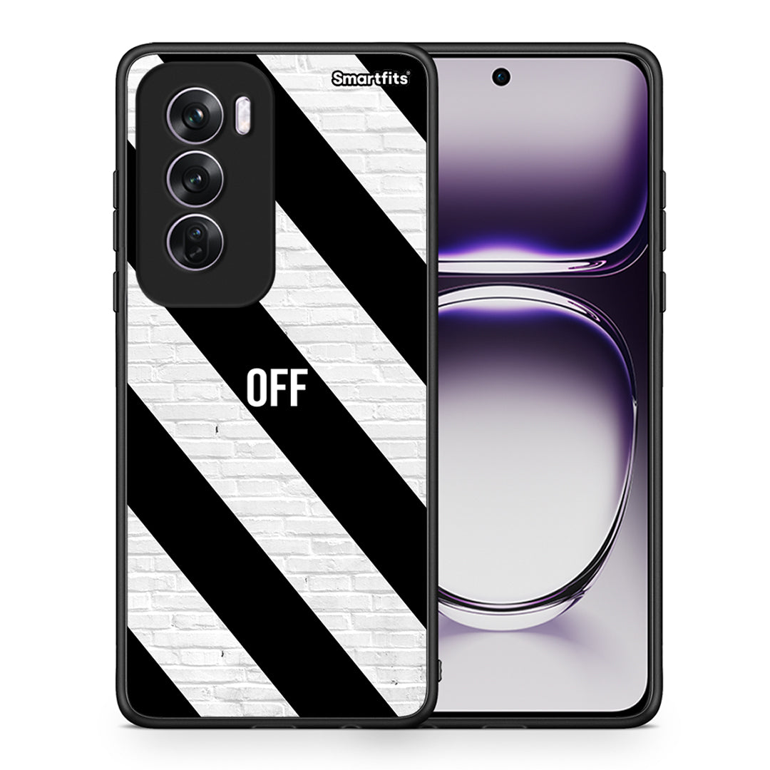 Θήκη Oppo Reno12 Pro Get Off από τη Smartfits με σχέδιο στο πίσω μέρος και μαύρο περίβλημα | Oppo Reno12 Pro Get Off case with colorful back and black bezels