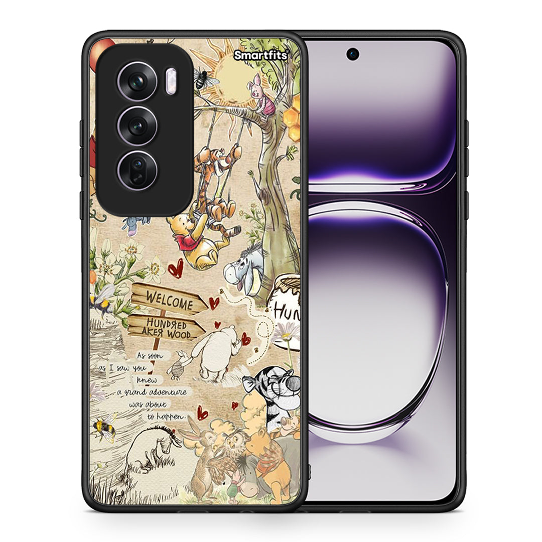 Θήκη Oppo Reno12 Pro Happy Friends από τη Smartfits με σχέδιο στο πίσω μέρος και μαύρο περίβλημα | Oppo Reno12 Pro Happy Friends case with colorful back and black bezels