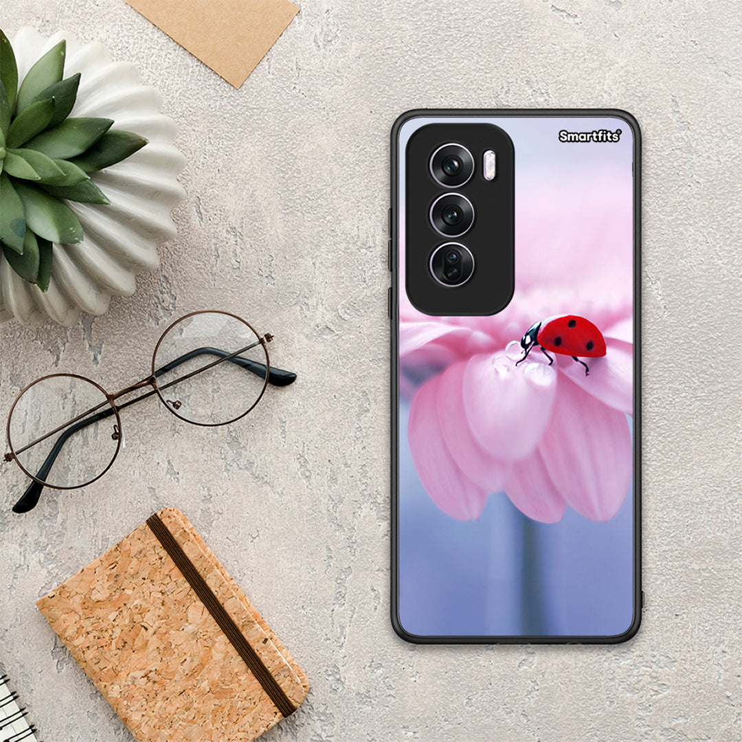 Ladybug Flower - Oppo Reno12 Pro θήκη