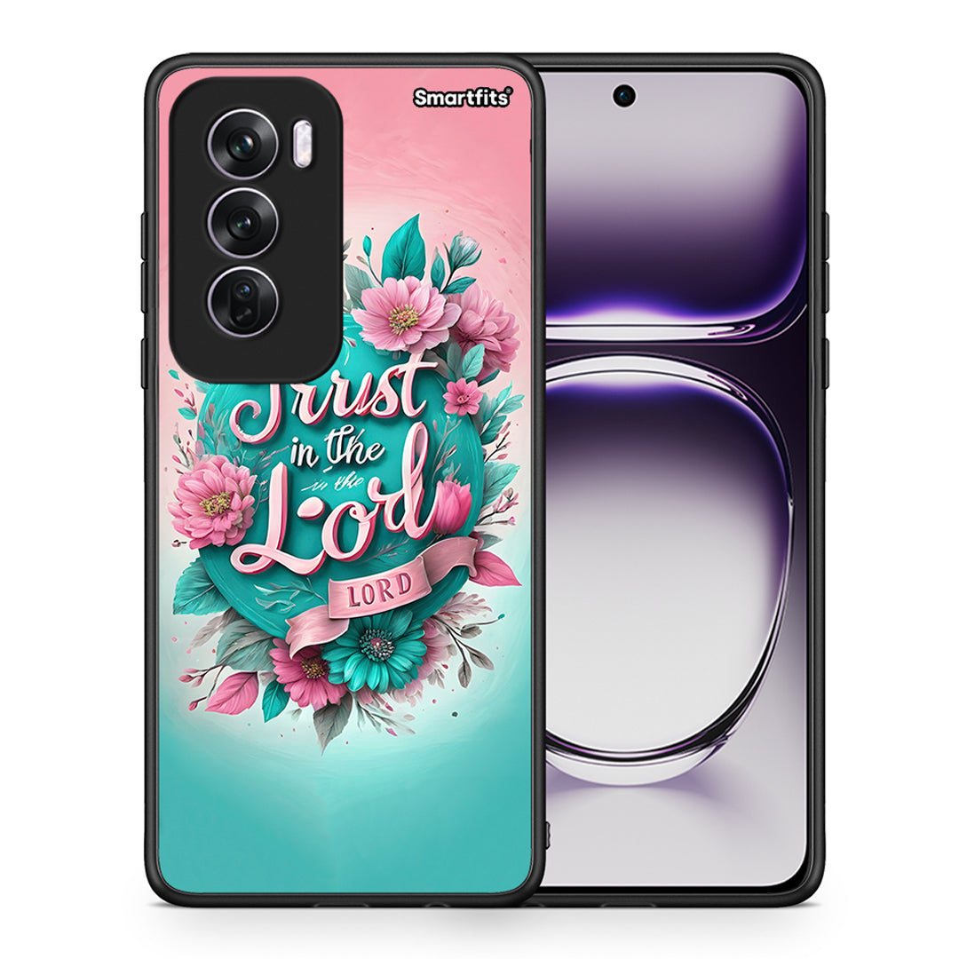 Θήκη Oppo Reno12 Pro Lord Trust από τη Smartfits με σχέδιο στο πίσω μέρος και μαύρο περίβλημα | Oppo Reno12 Pro Lord Trust case with colorful back and black bezels