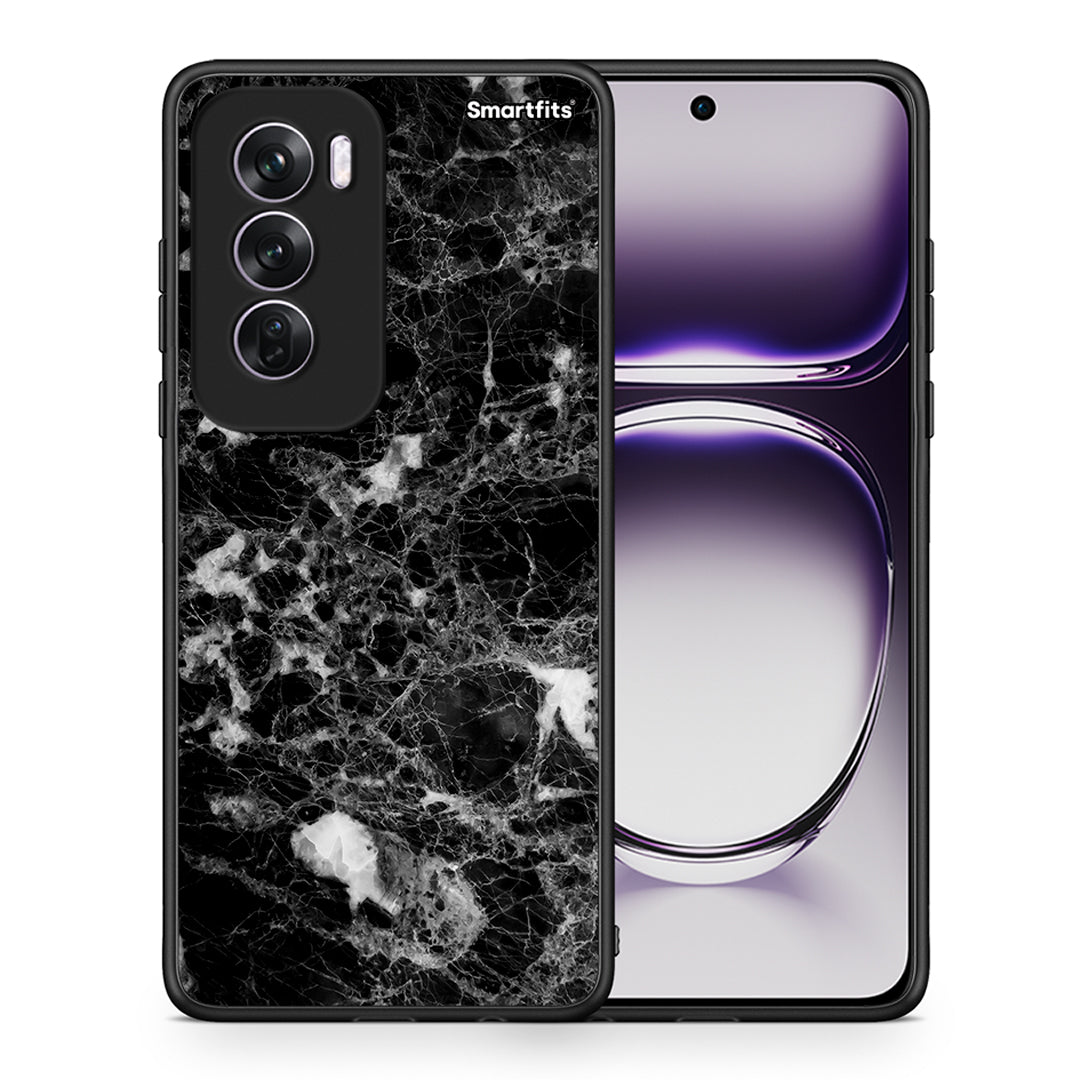 Θήκη Oppo Reno12 Pro Male Marble από τη Smartfits με σχέδιο στο πίσω μέρος και μαύρο περίβλημα | Oppo Reno12 Pro Male Marble case with colorful back and black bezels