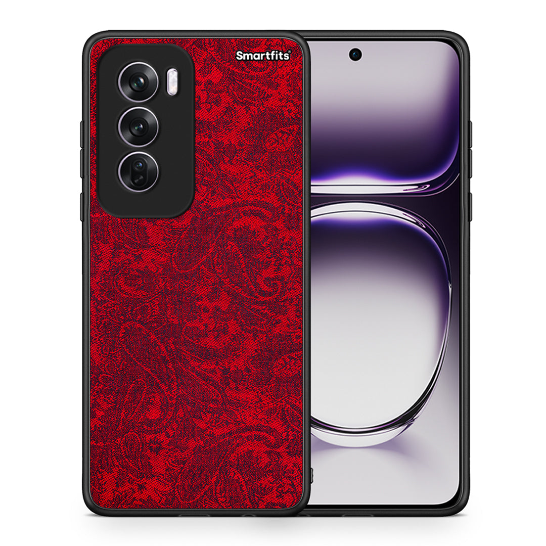 Θήκη Oppo Reno12 Pro Paisley Cashmere από τη Smartfits με σχέδιο στο πίσω μέρος και μαύρο περίβλημα | Oppo Reno12 Pro Paisley Cashmere case with colorful back and black bezels