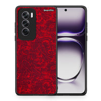 Thumbnail for Θήκη Oppo Reno12 Pro Paisley Cashmere από τη Smartfits με σχέδιο στο πίσω μέρος και μαύρο περίβλημα | Oppo Reno12 Pro Paisley Cashmere case with colorful back and black bezels