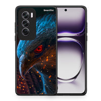 Thumbnail for Θήκη Oppo Reno12 Pro Eagle PopArt από τη Smartfits με σχέδιο στο πίσω μέρος και μαύρο περίβλημα | Oppo Reno12 Pro Eagle PopArt case with colorful back and black bezels