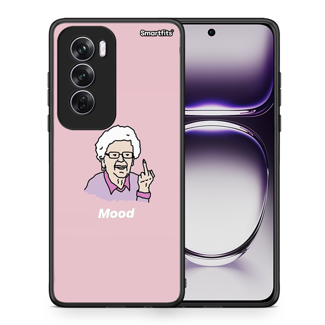 Θήκη Oppo Reno12 Pro Mood PopArt από τη Smartfits με σχέδιο στο πίσω μέρος και μαύρο περίβλημα | Oppo Reno12 Pro Mood PopArt case with colorful back and black bezels