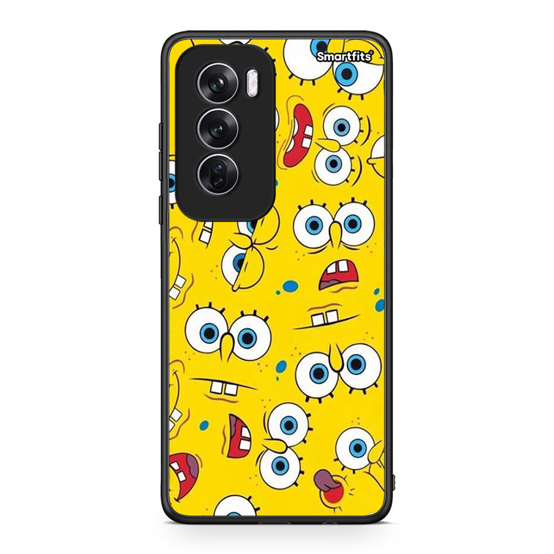 4 - Oppo Reno12 Pro Sponge PopArt case, cover, bumper