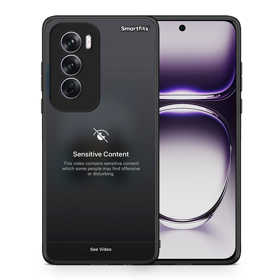 Θήκη Oppo Reno12 Pro Sensitive Content από τη Smartfits με σχέδιο στο πίσω μέρος και μαύρο περίβλημα | Oppo Reno12 Pro Sensitive Content case with colorful back and black bezels