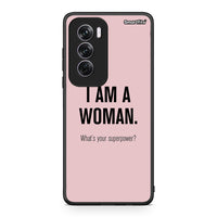 Thumbnail for Oppo Reno12 Pro Superpower Woman θήκη από τη Smartfits με σχέδιο στο πίσω μέρος και μαύρο περίβλημα | Smartphone case with colorful back and black bezels by Smartfits