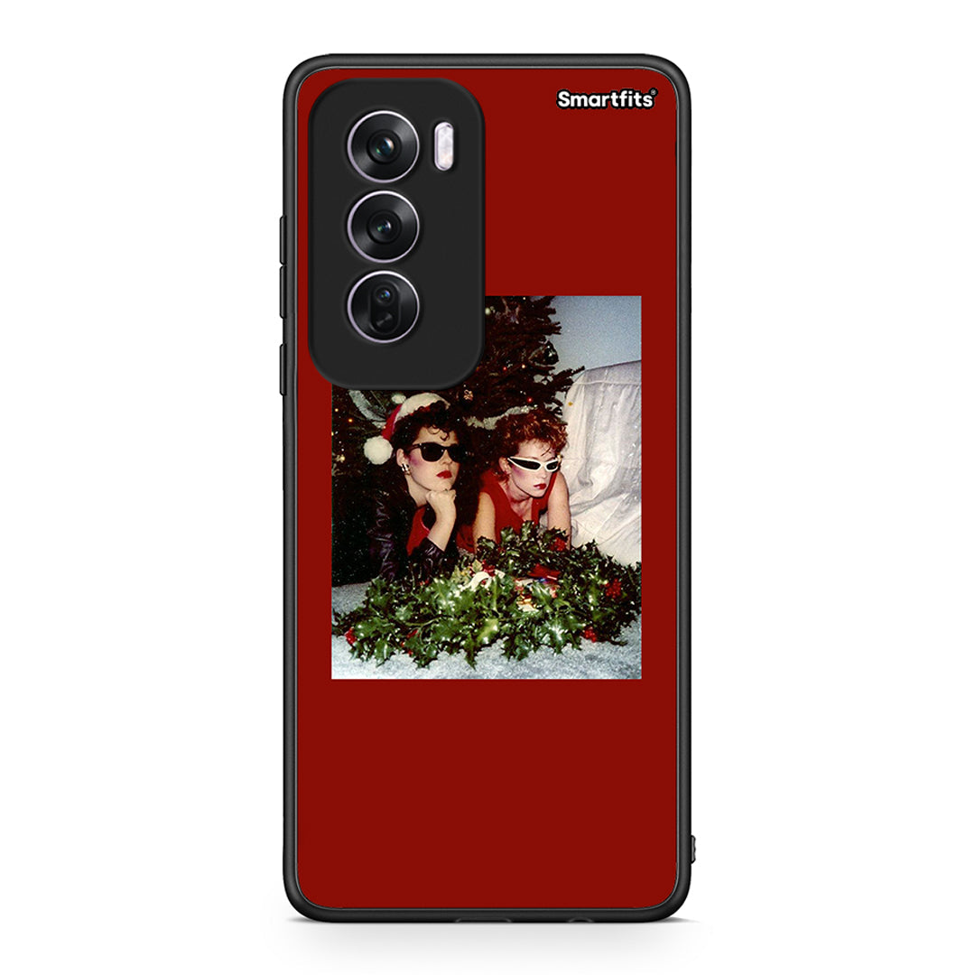 Oppo Reno12 Pro Waiting For Xmas θήκη από τη Smartfits με σχέδιο στο πίσω μέρος και μαύρο περίβλημα | Smartphone case with colorful back and black bezels by Smartfits