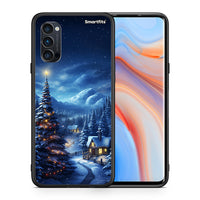 Thumbnail for Θήκη Oppo Reno4 Pro 5G Christmas Scenery από τη Smartfits με σχέδιο στο πίσω μέρος και μαύρο περίβλημα | Oppo Reno4 Pro 5G Christmas Scenery case with colorful back and black bezels