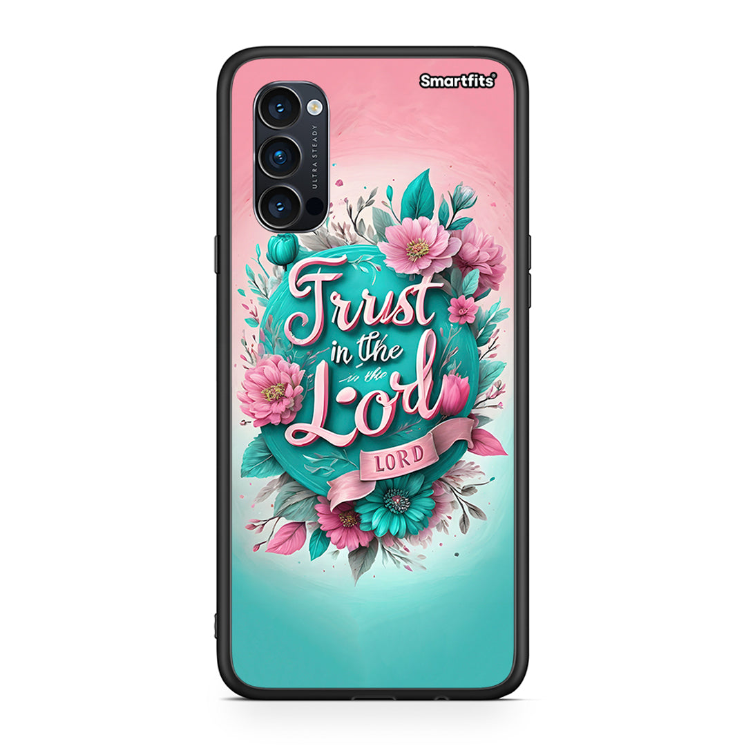 Oppo Reno4 Pro 5G Lord Trust θήκη από τη Smartfits με σχέδιο στο πίσω μέρος και μαύρο περίβλημα | Smartphone case with colorful back and black bezels by Smartfits