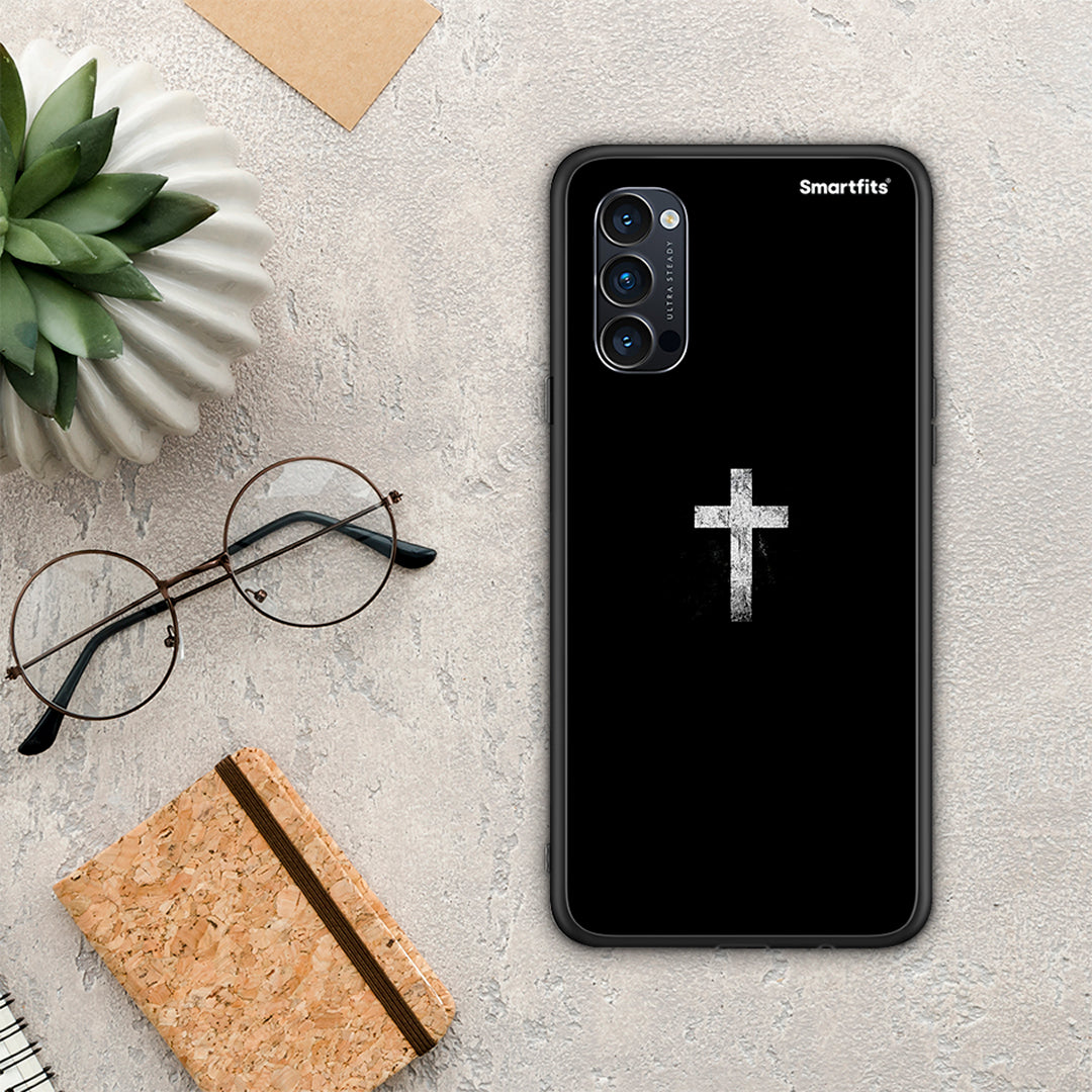 White Cross - Oppo Reno4 Pro 5G θήκη