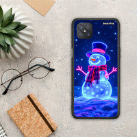 Thumbnail for Christmas Neon Snowman - Oppo Reno4 Z 5G / A92s θήκη