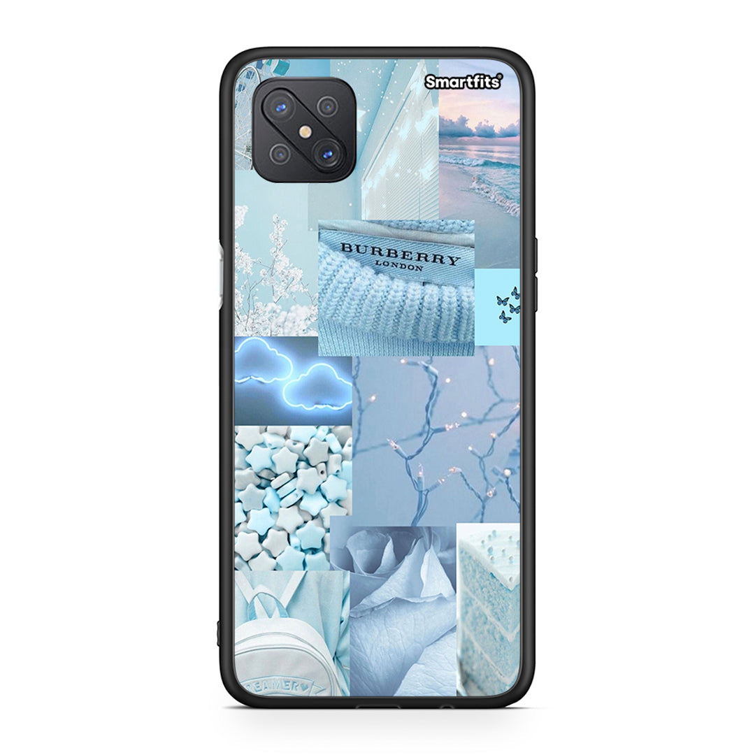 Oppo Reno4 Z 5G Ciel Aesthetic Collage θήκη από τη Smartfits με σχέδιο στο πίσω μέρος και μαύρο περίβλημα | Smartphone case with colorful back and black bezels by Smartfits