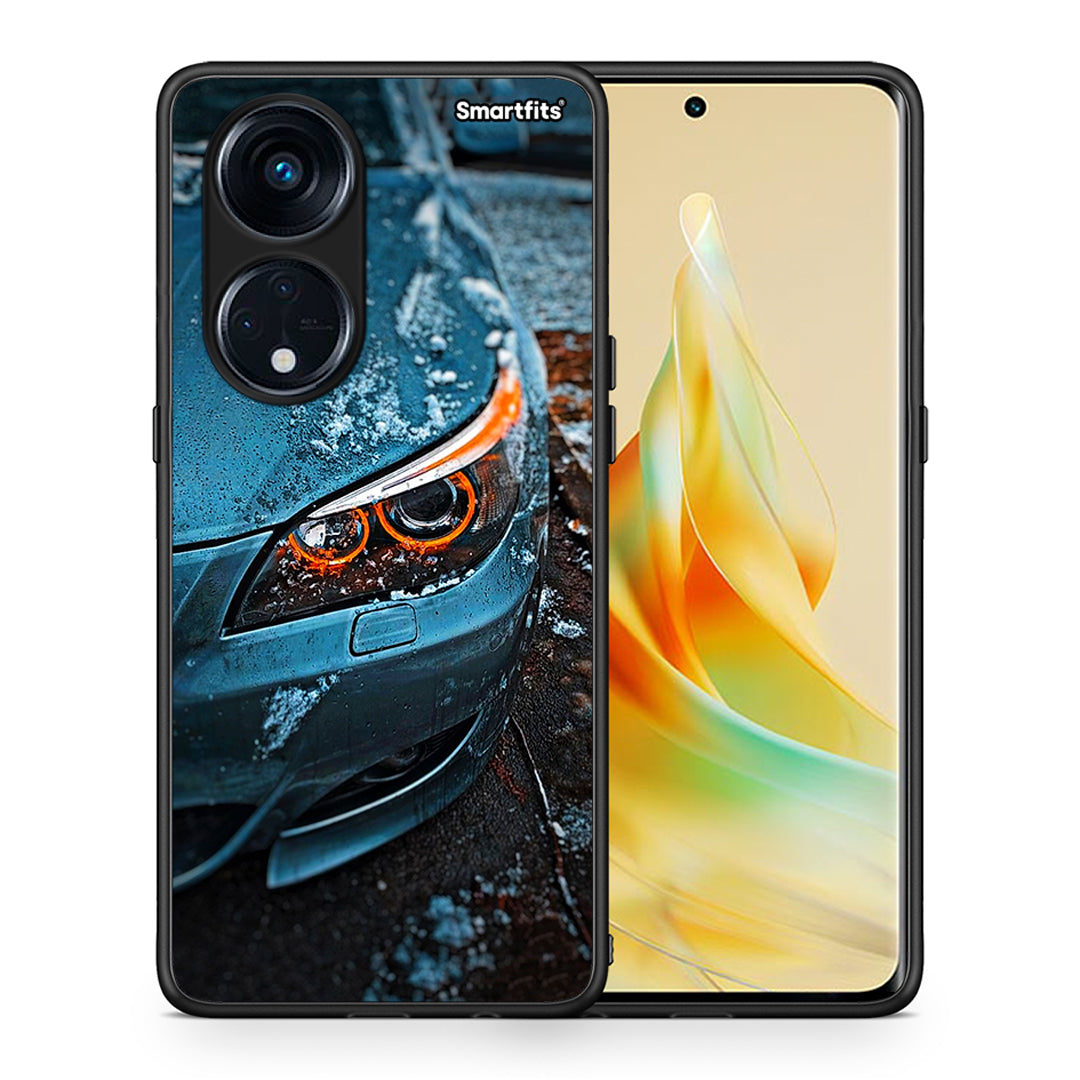 Θήκη Oppo A98 Bmw E60 από τη Smartfits με σχέδιο στο πίσω μέρος και μαύρο περίβλημα | Oppo A98 Bmw E60 Case with Colorful Back and Black Bezels