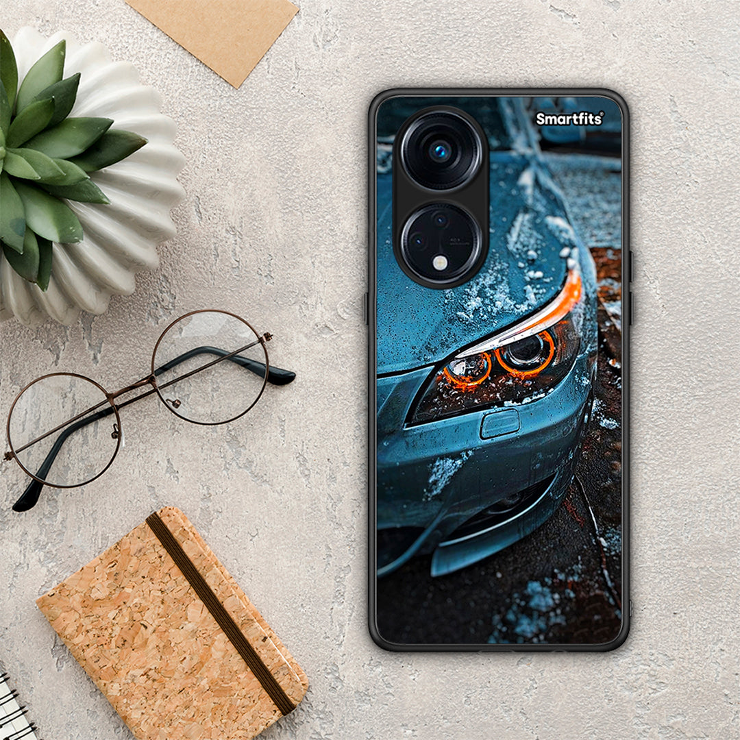 Θήκη Oppo A98 Bmw E60 από τη Smartfits με σχέδιο στο πίσω μέρος και μαύρο περίβλημα | Oppo A98 Bmw E60 Case with Colorful Back and Black Bezels