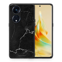 Thumbnail for Θήκη Oppo A98 Marble Black από τη Smartfits με σχέδιο στο πίσω μέρος και μαύρο περίβλημα | Oppo A98 Marble Black Case with Colorful Back and Black Bezels