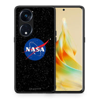 Thumbnail for Θήκη Oppo A98 PopArt NASA από τη Smartfits με σχέδιο στο πίσω μέρος και μαύρο περίβλημα | Oppo A98 PopArt NASA Case with Colorful Back and Black Bezels