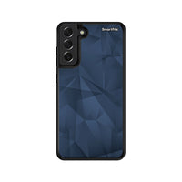 Thumbnail for Geometric Blue Abstract - Samsung Galaxy S21 FE case