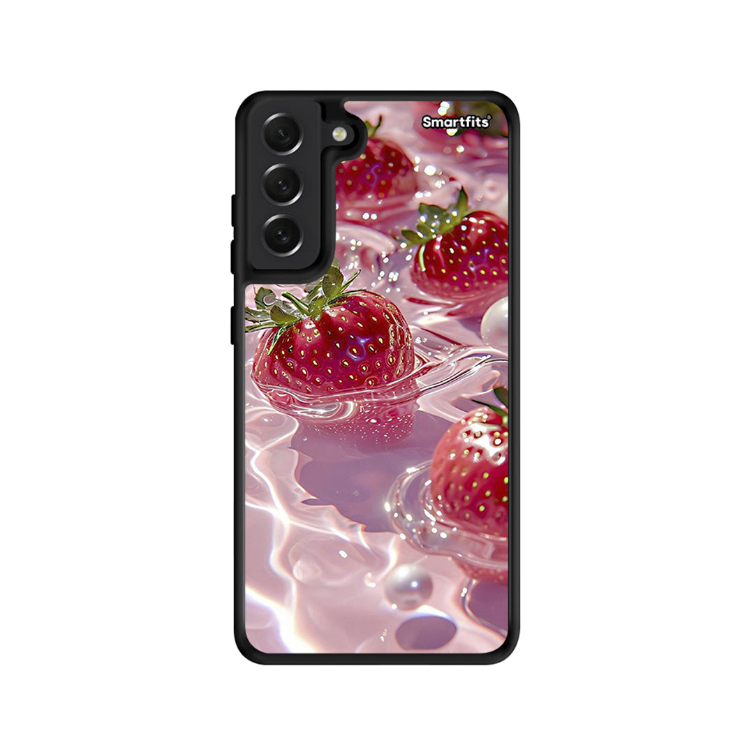 Juicy Strawberries - Samsung Galaxy S21 Fe case