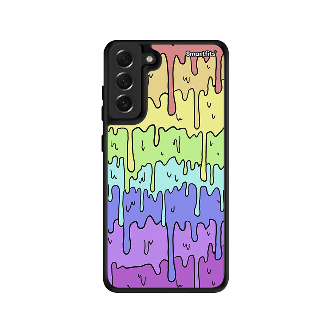 Melting Rainbow - Samsung Galaxy S21 FE case