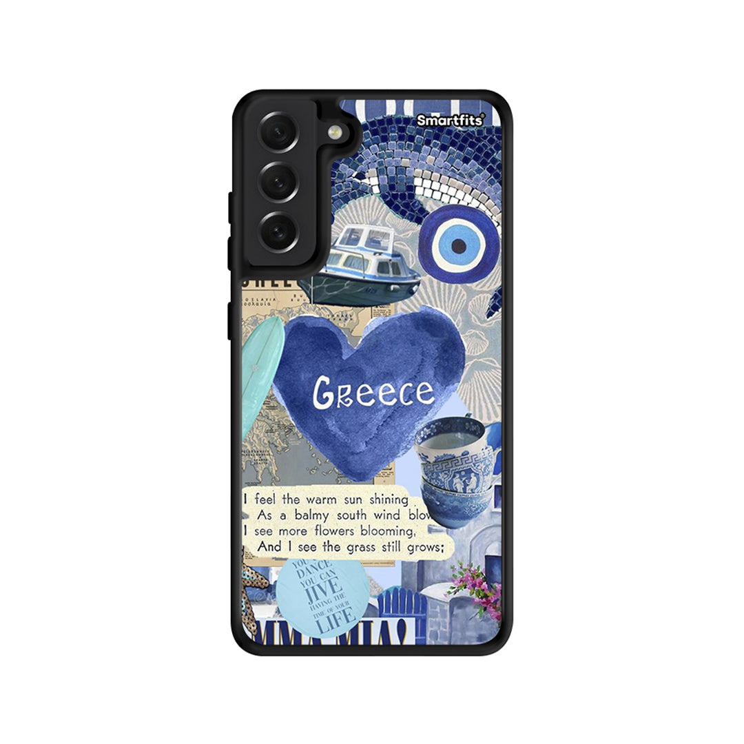 Summer in Greece - Samsung Galaxy S21 Fe case