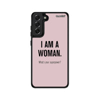 Thumbnail for Superpower Woman - Samsung Galaxy S21 FE case
