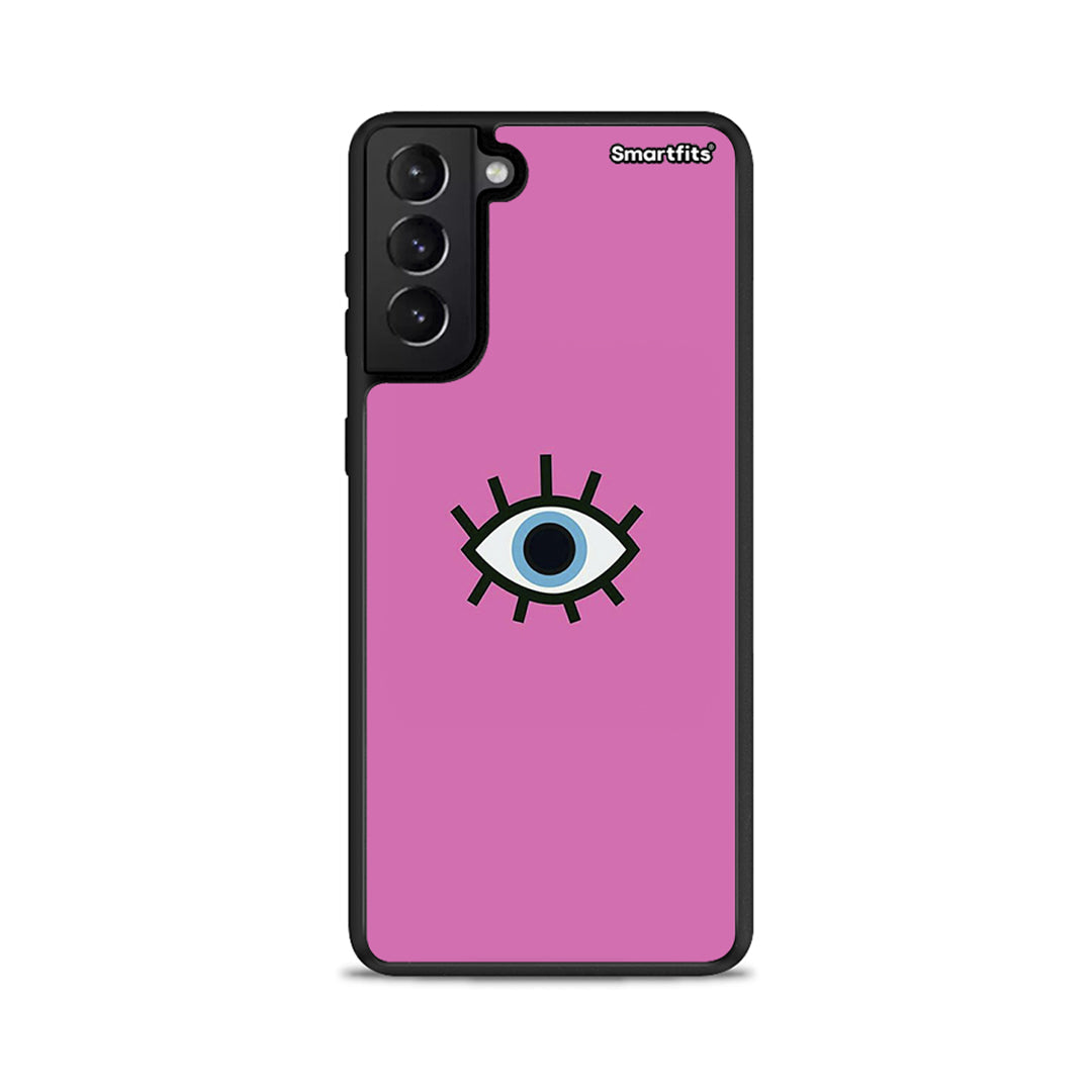 Blue Eye Pink - Samsung Galaxy S21+ case