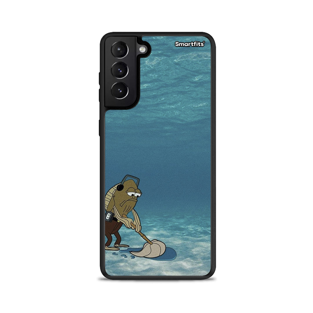 Clean the Ocean - Samsung Galaxy S21+ case