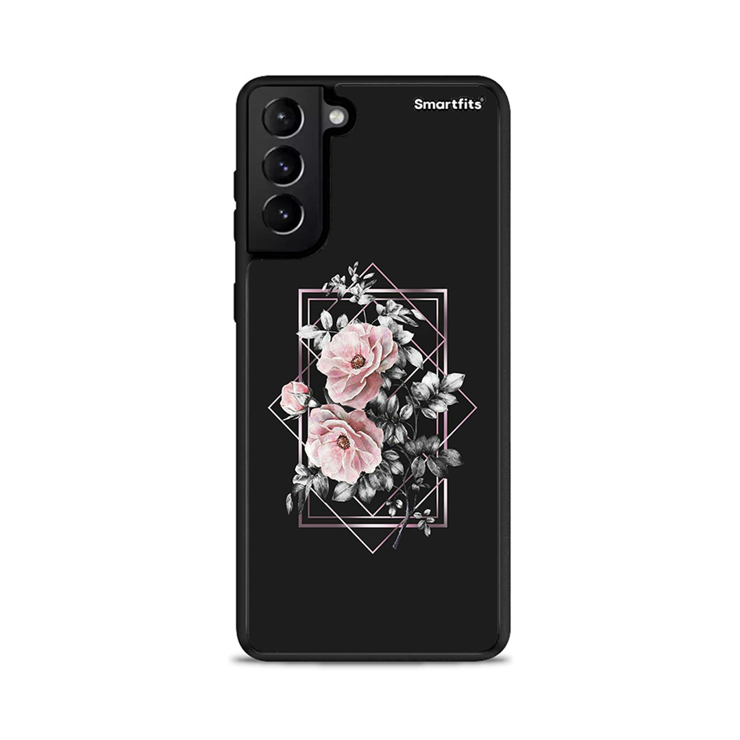 Flower Frame - Samsung Galaxy S21+ case