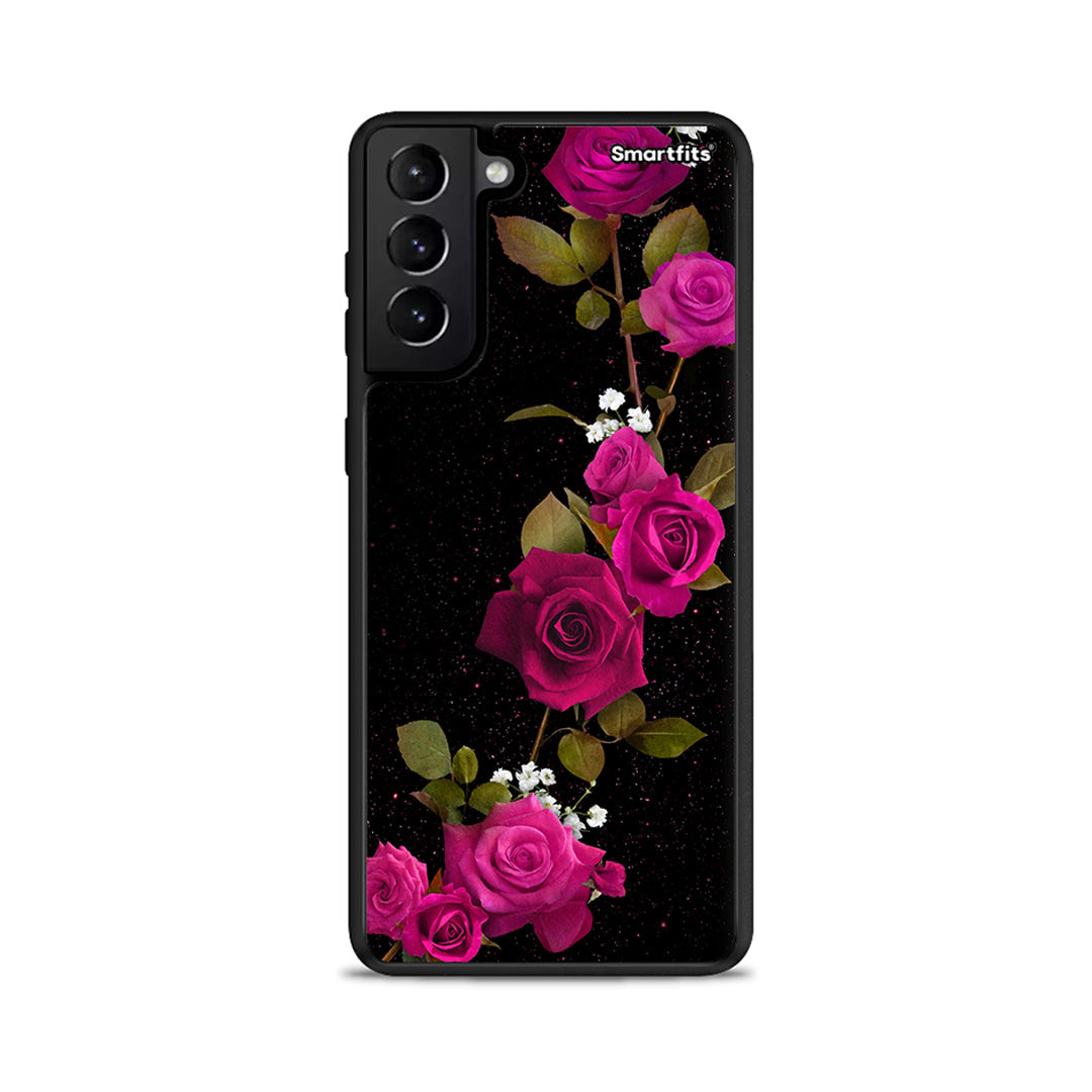 Flower Red Roses - Samsung Galaxy S21+ case