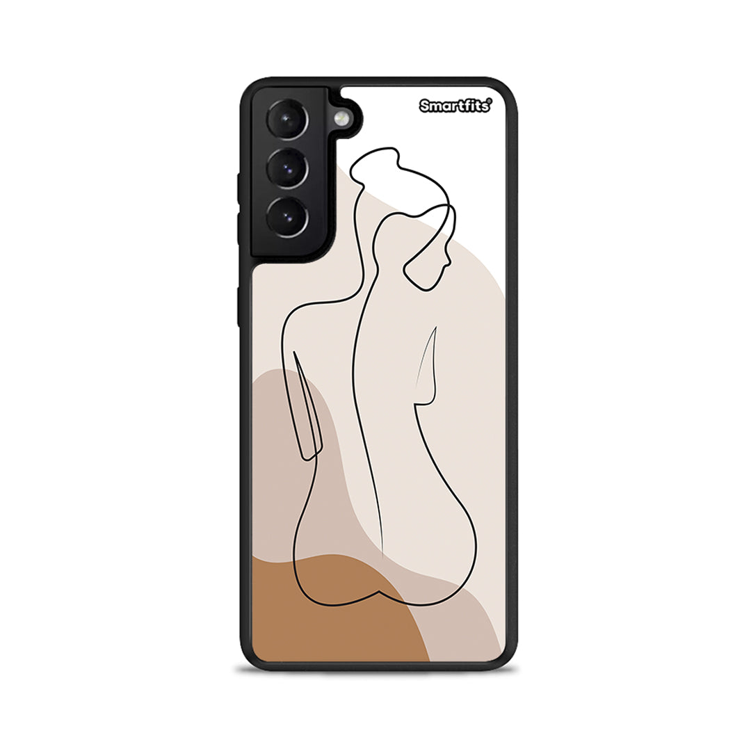 LineArt Woman - Samsung Galaxy S21+ case