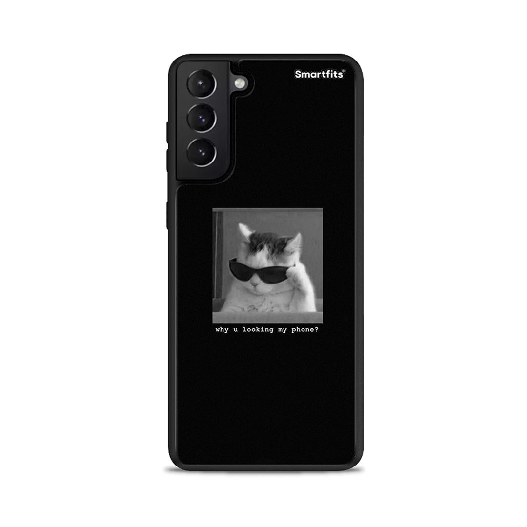 Meme Cat - Samsung Galaxy S21+ case