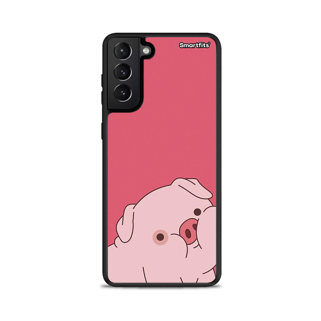 Pig Love 1 - Samsung Galaxy S21+ θήκη