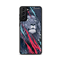 Thumbnail for PopArt Lion Designer - Samsung Galaxy S21+ case