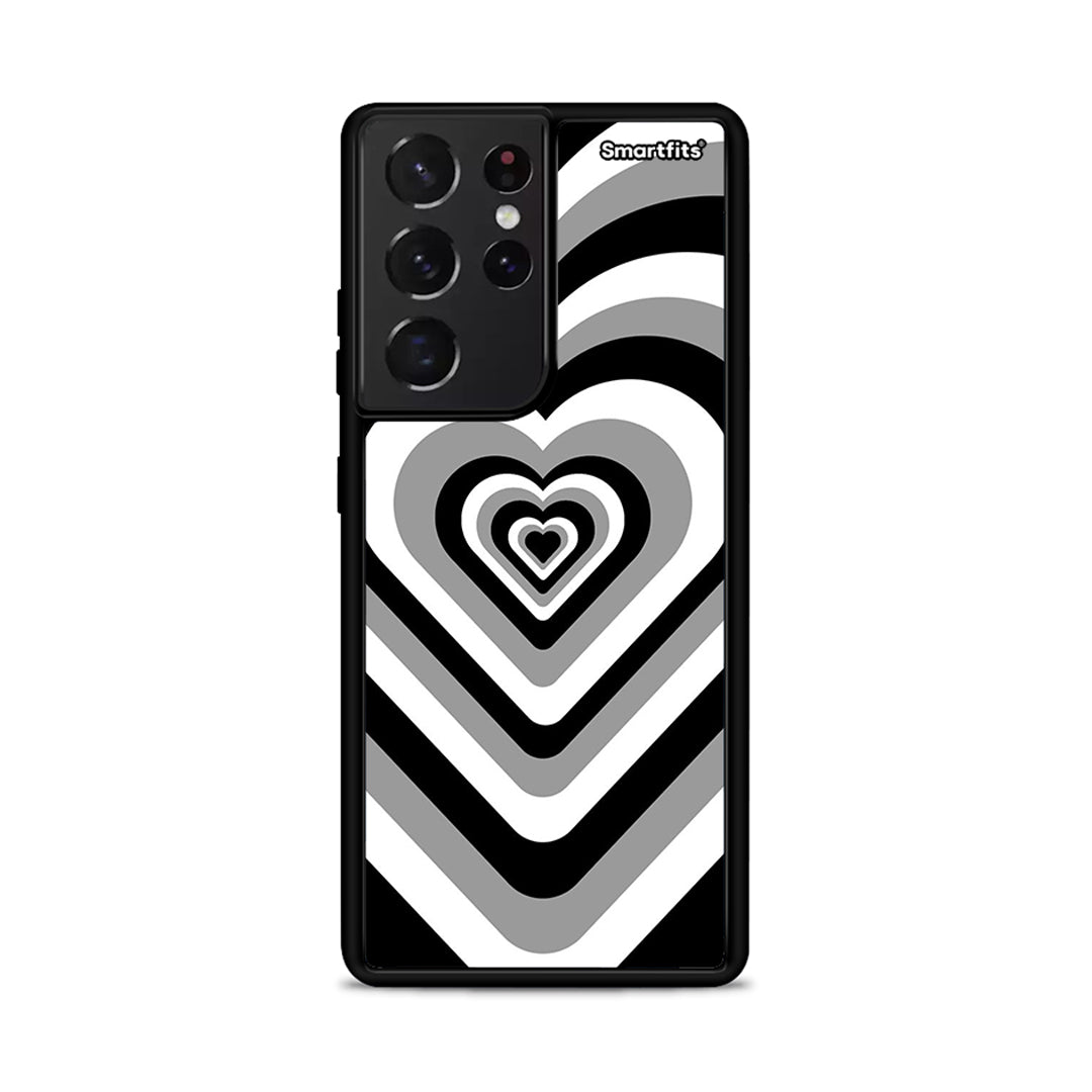 Black Hearts - Samsung Galaxy S21 Ultra case