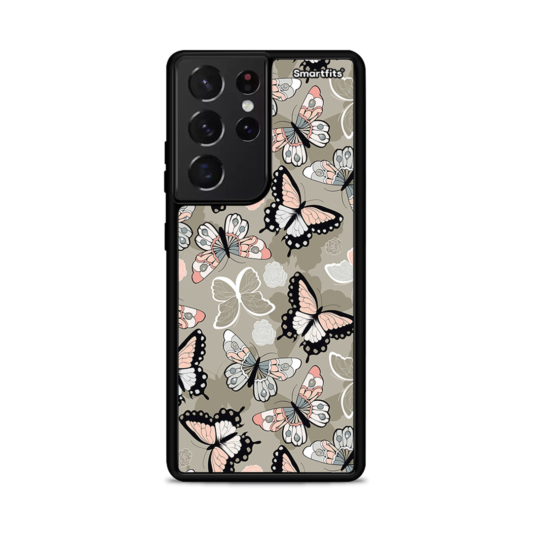 Boho Butterflies - Samsung Galaxy S21 Ultra Case