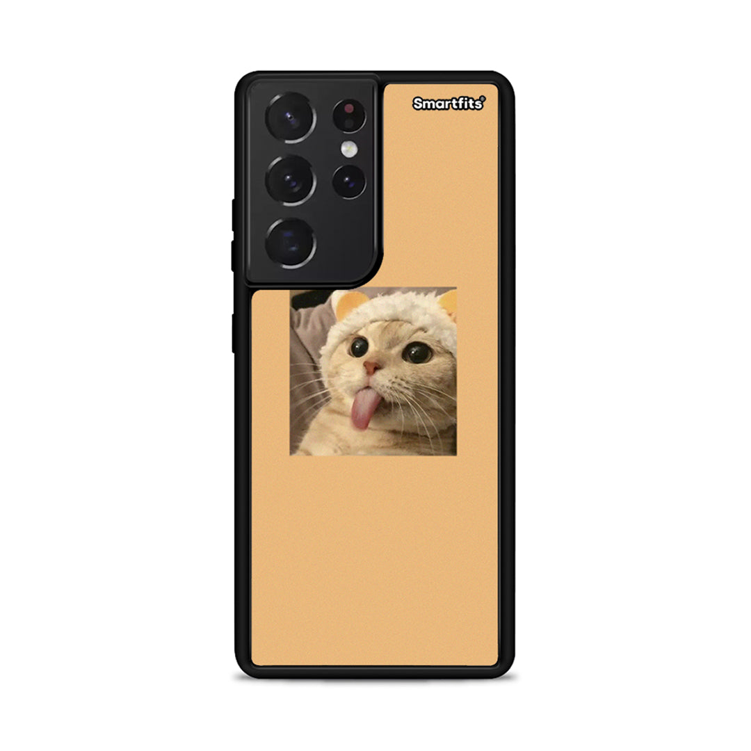 Cat Tongue - Samsung Galaxy S21 Ultra Case