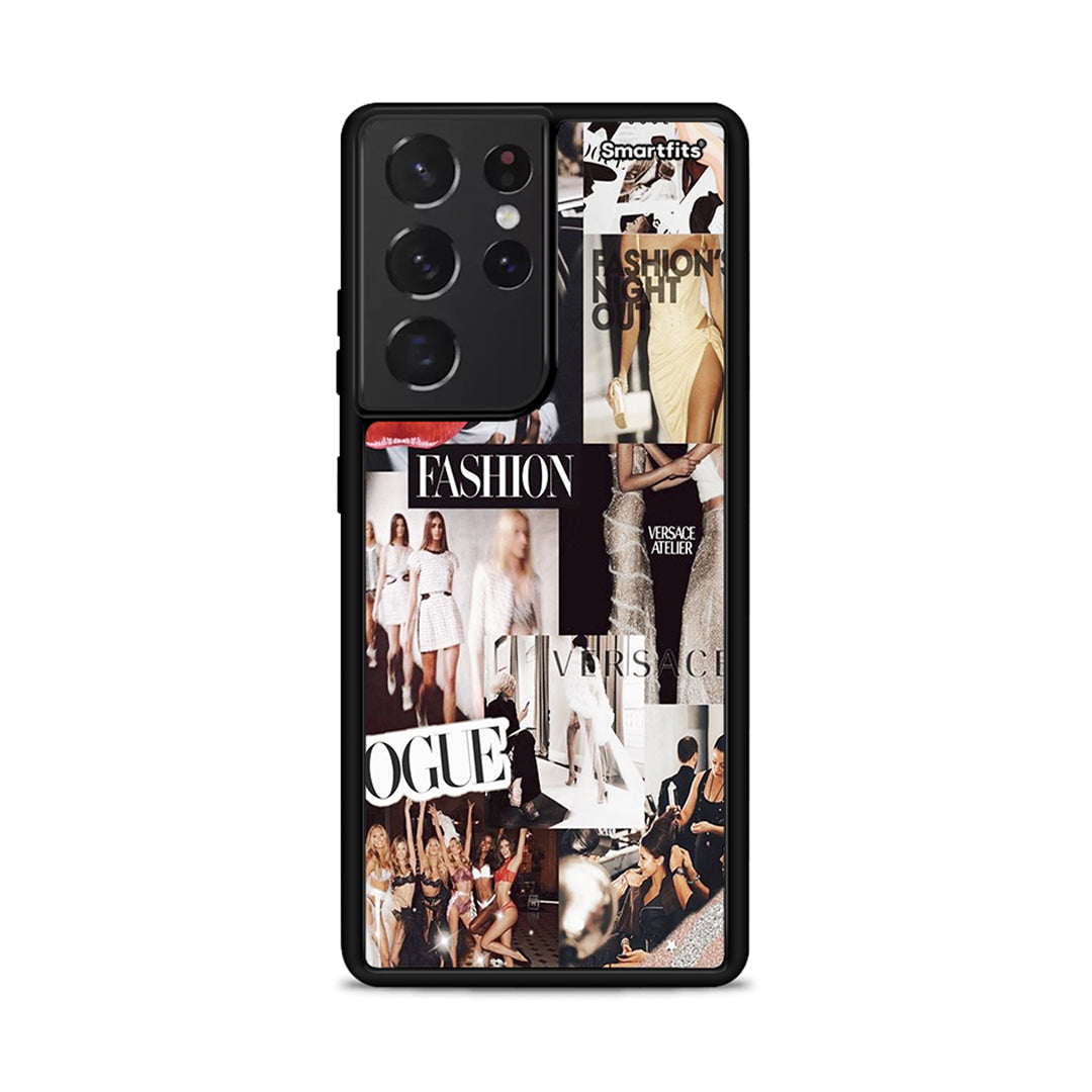 Collage Fashion - Samsung Galaxy S21 Ultra Case