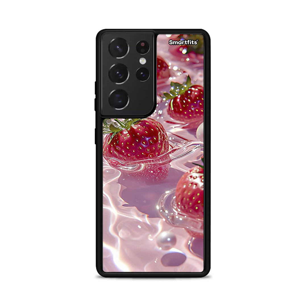 Juicy Strawberries - Samsung Galaxy S21 Ultra Case