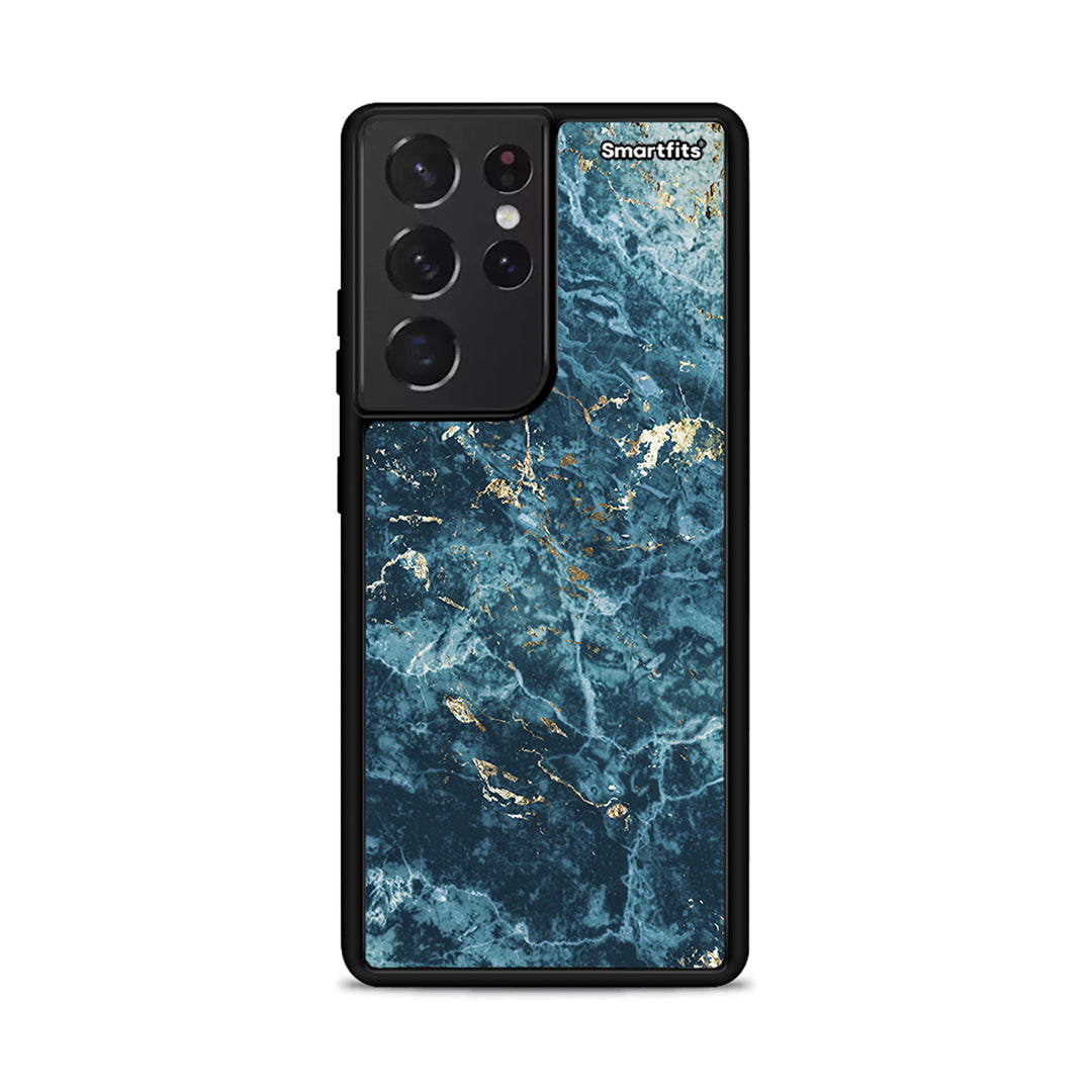 Marble Blue - Samsung Galaxy S21 Ultra case