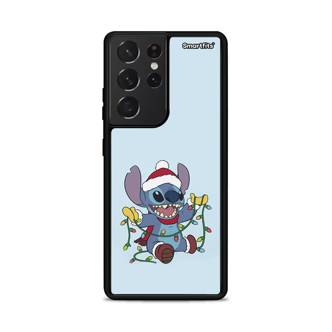 Santa Stich - Samsung Galaxy S21 Ultra Case