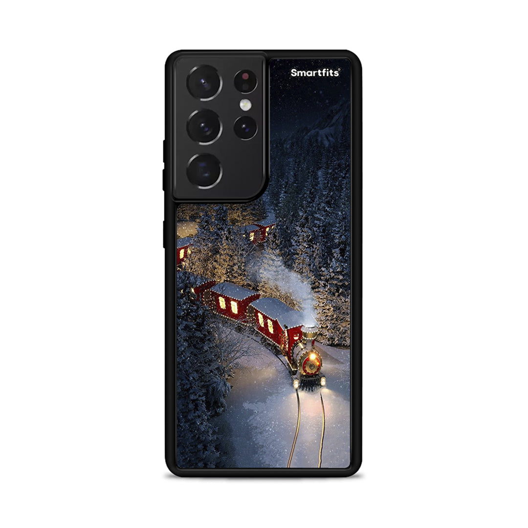 Xmas Train - Samsung Galaxy S21 Ultra Case