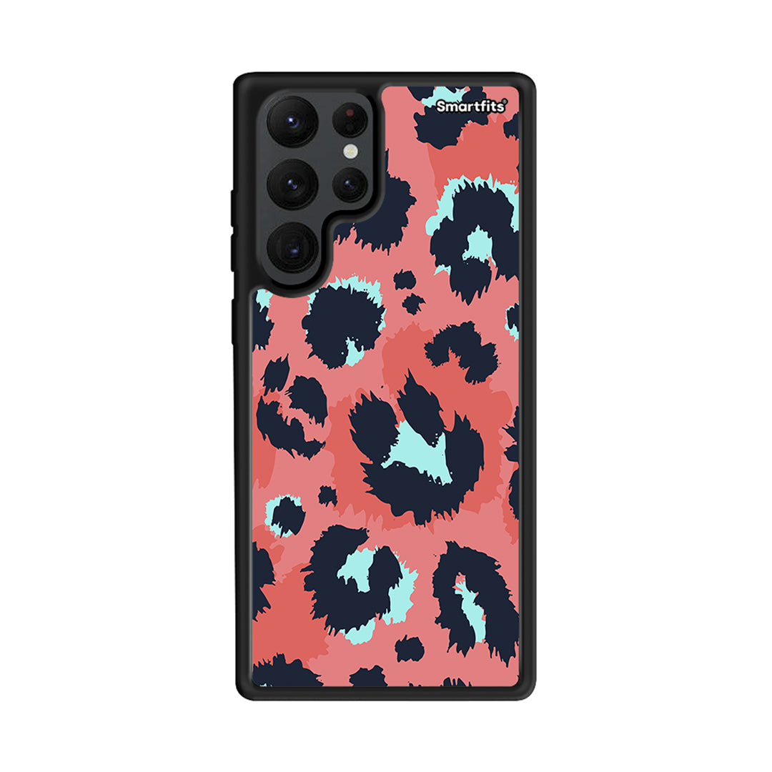 Animal Pink Leopard - Samsung Galaxy S22 Ultra Case