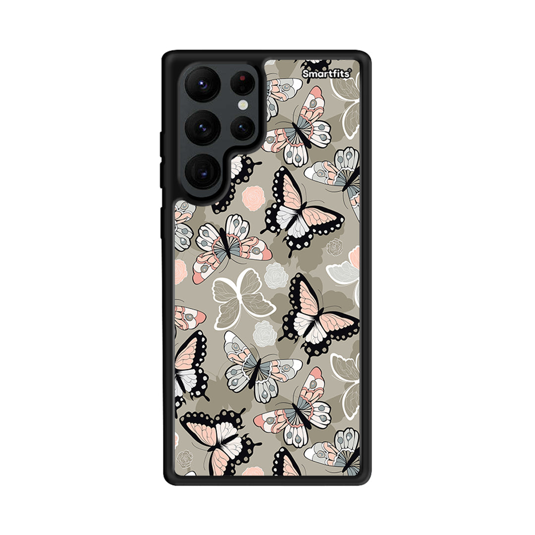 Boho Butterflies - Samsung Galaxy S22 Ultra Case