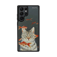 Thumbnail for Cat Goldfish - Samsung Galaxy S22 Ultra case