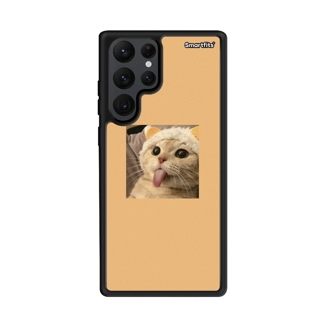 Cat Tongue - Samsung Galaxy S22 Ultra Case